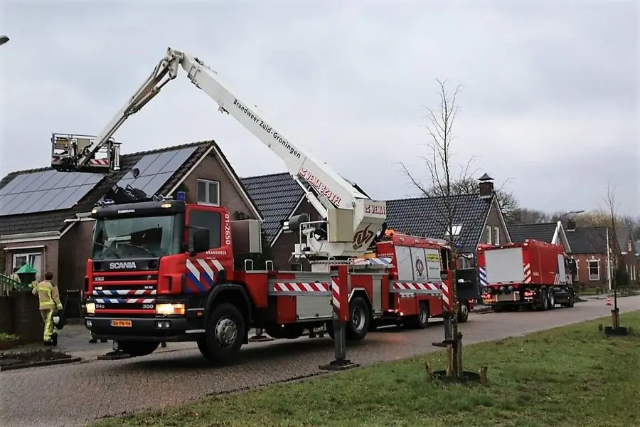 Schoorsteenbrand in Gasselternijveen in de kiem gesmoord