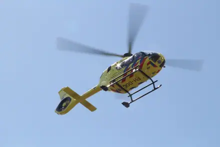 N34 afgesloten na ernstig ongeluk — foto 7 van 10