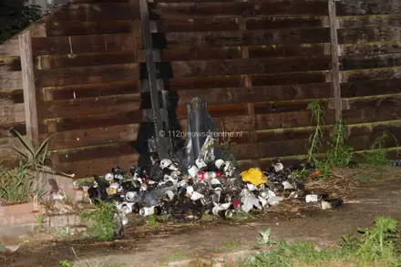 Brandweer blust container aan de Torflang — foto 2 van 6