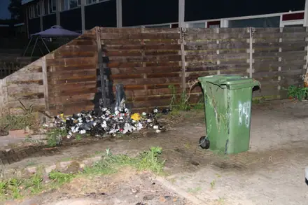 Brandweer blust container aan de Torflang — foto 6 van 6