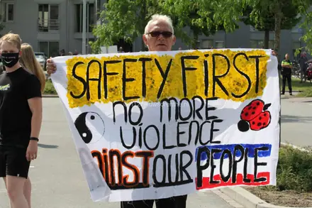 Organisatie en gemeente tevreden over Black Lives Matter-demonstratie [Video] — foto 5 van 12