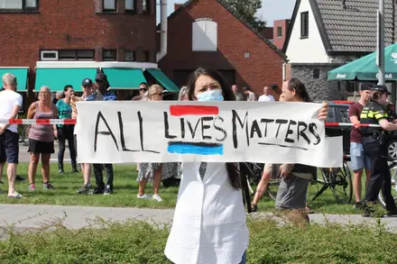 Organisatie en gemeente tevreden over Black Lives Matter-demonstratie [Video] — foto 7 van 12