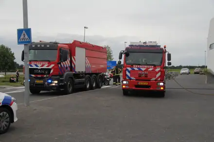 Brand bij bioscoop Kinepolis in Emmen — foto 3 van 4