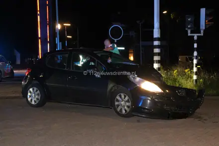 Forse schade bij aanrijding in Erica — foto 2 van 4