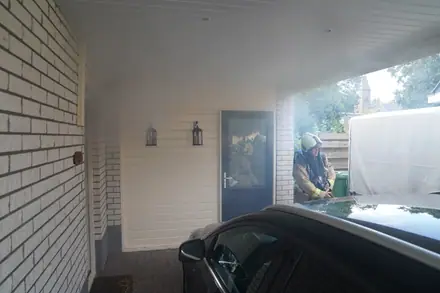 Brandweer Emmer-Compascuum neemt op een ludieke manier afscheid van collega — foto 12 van 12