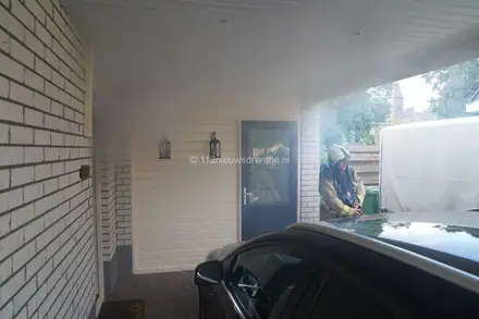 Brandweer Emmer-Compascuum neemt op een ludieke manier afscheid van collega — foto 8 van 12