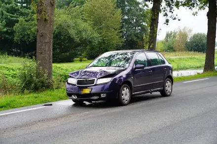 Kop-staartbotsing op de N379 in Barger-Compascuum — foto 3 van 6