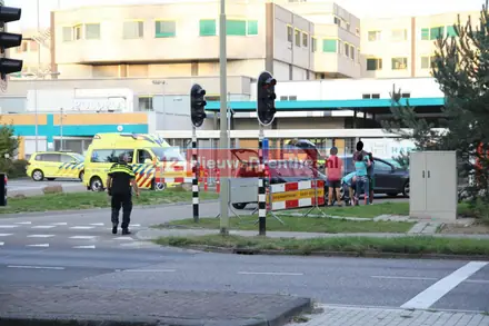 Ongeval op Boermarkeweg in Emmen — foto 3 van 4