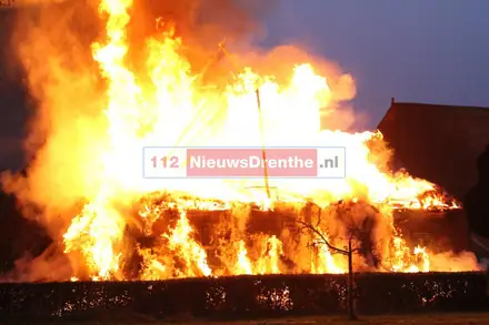 Woonboerderij in Zweeloo in lichterlaaie — foto 3 van 7