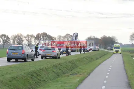 Bestuurder gewond bij auto-ongeluk N376 — foto 3 van 4