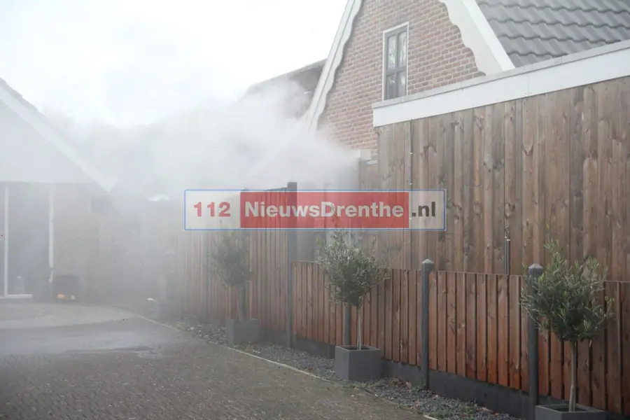 Brand in woning Barger-Oosterveld