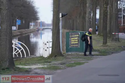 Weg in Emmer-Compascuum afgesloten na vondst mogelijk explosief — foto 6 van 8