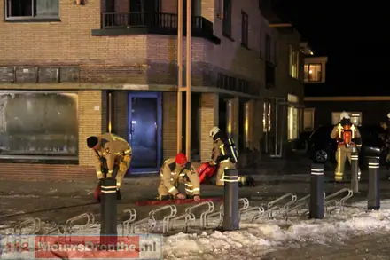 Brand in voormalige sportschool Klazienaveen — foto 7 van 8