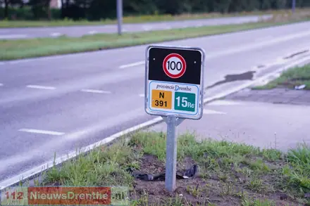 Vermelde snelheidsverhoging naar 100km/h op de N391 is een fout — foto 1 van 3