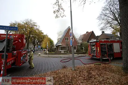 Brand in woning Emmen — foto 2 van 4