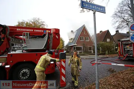 Brand in woning Emmen — foto 3 van 4