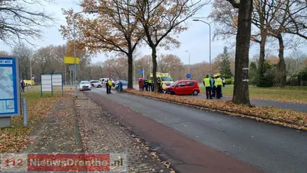 Ernstig ongeluk op de Brinkenweg in Emmen — foto 2 van 2