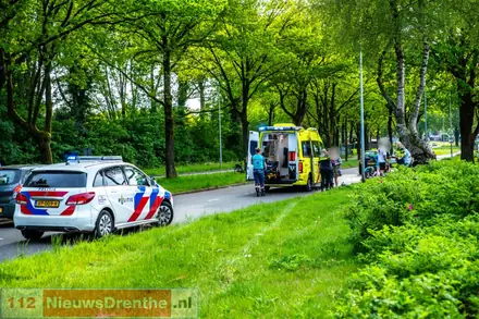 Één persoon raakt gewond na ongeval in Emmen — foto 3 van 3