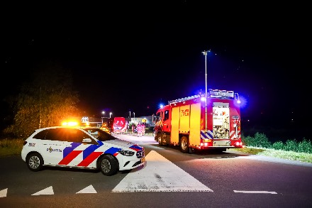 Zoektocht naar mogelijk persoon te water in Ter Apel — foto 2 van 4