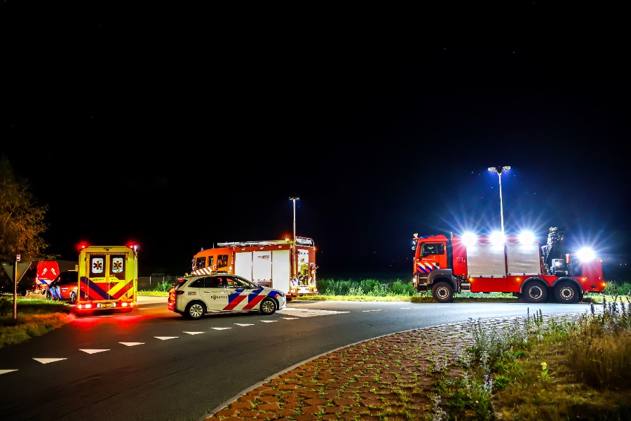 Zoektocht naar mogelijk persoon te water in Ter Apel