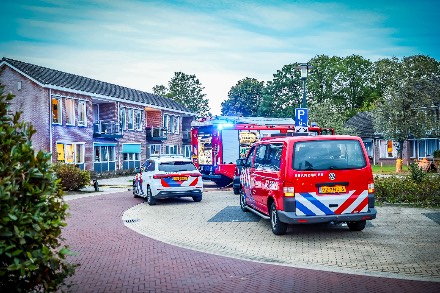 Vier personen naar het ziekenhuis na brand in woonzorgcentrum in Sleen — foto 8 van 9