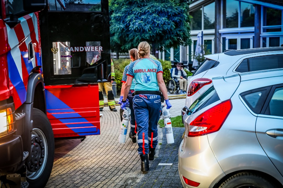 Vier personen naar het ziekenhuis na brand in woonzorgcentrum in Sleen